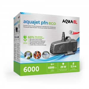 AQUAEL AQUAJET PFN ECO 6 000, Насос фонтанный h=3.0 м, 6000 л/ч