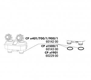 JBL CP e40x/70x/90x O-ring hose conn. - Упл. кольцо для блока подкл. шлангов, 2 шт.