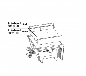 JBL AutoFood WHITE Complete holder kit - Комплект крепления на стенку аквариума, белый