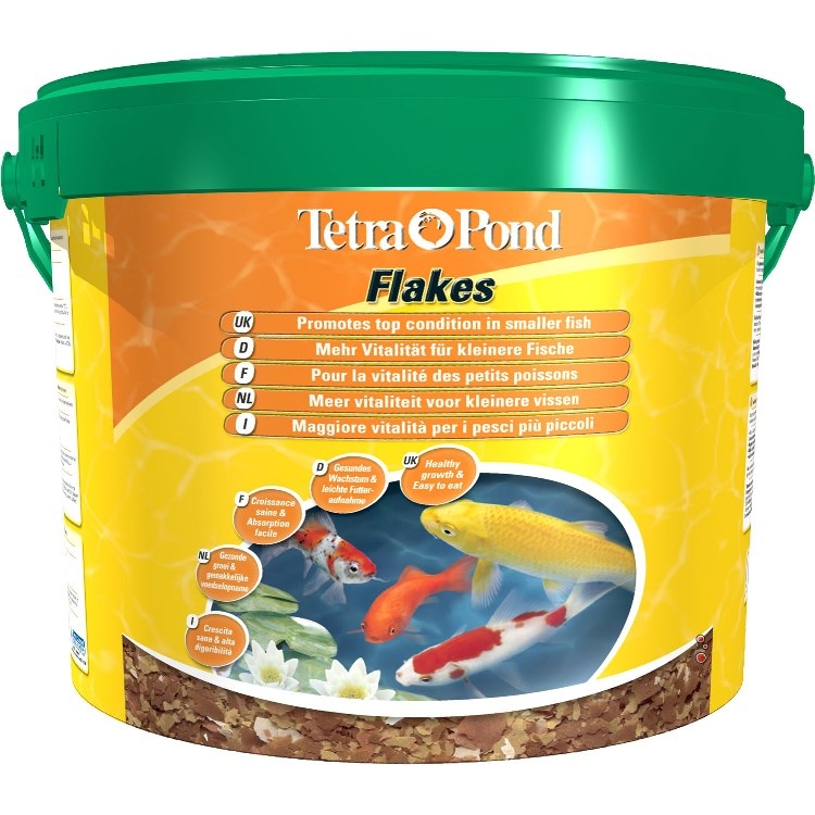 Tetra pond flakes fish sales food