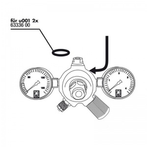 JBL Dichtung fur ProFlora u001 - Прокладка для редуктора ProFlora u001