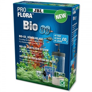 JBL ProFlora bio 80 2 - Система СО2 c пополняемым баллоном и расшир.СО2-реактором акв.от 12-80л