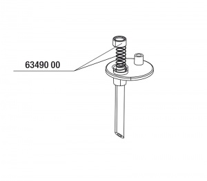 JBL CO2 CountSafe spring + seal - Сменная пружина с прокладкой для JBL ProFlora CO2 CountSafe