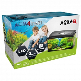 AQUAEL AQUA4 STAR 60 панорамный аквариумный комплект на 45л (600х320х390)