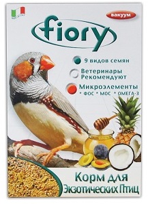 FIORY Escotici корм для экзотических птиц, 400 гр