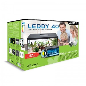 AQUAEL LEDDY SET PLUS 40 D&N 2.0 Аквариум черный (42x26x31см) 25л